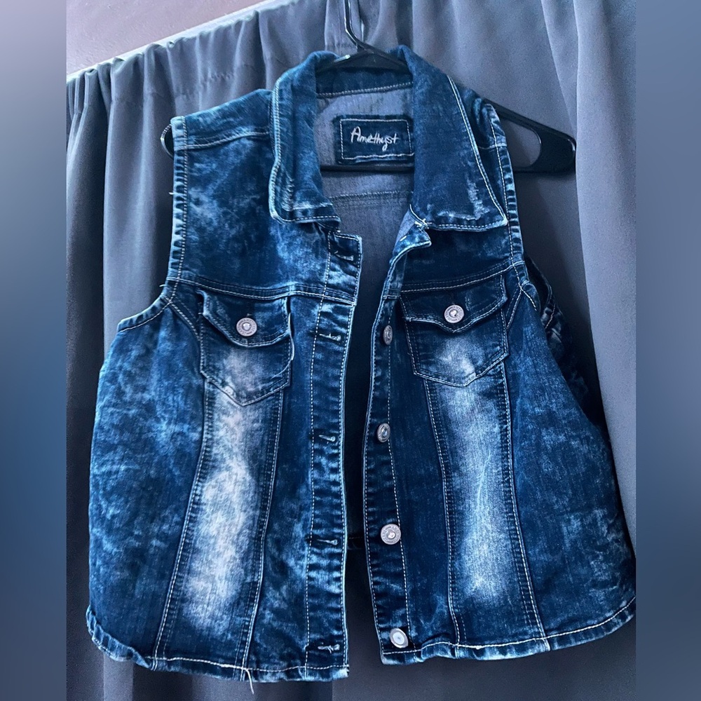 Amethyst Jeans Denim Vest